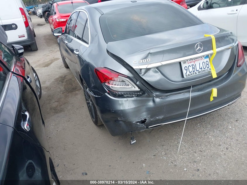 2021 MERCEDES-BENZ C 300 VIN: W1KWF8DB8MR637485