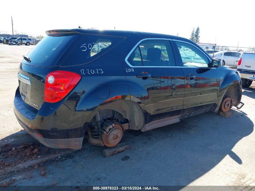 2010 Chevrolet Equinox Ls VIN: 2CNFLCEW0A6365038 Lot: 38978323