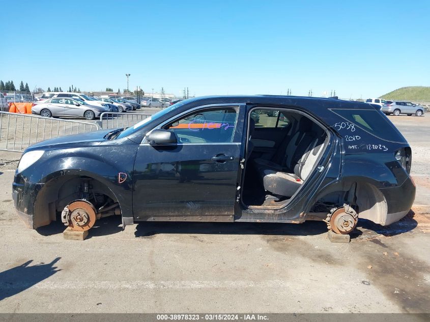 2010 Chevrolet Equinox Ls VIN: 2CNFLCEW0A6365038 Lot: 38978323