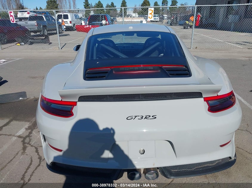 VIN WP0AF2A94KS164936 2019 PORSCHE 911 GT3 RS