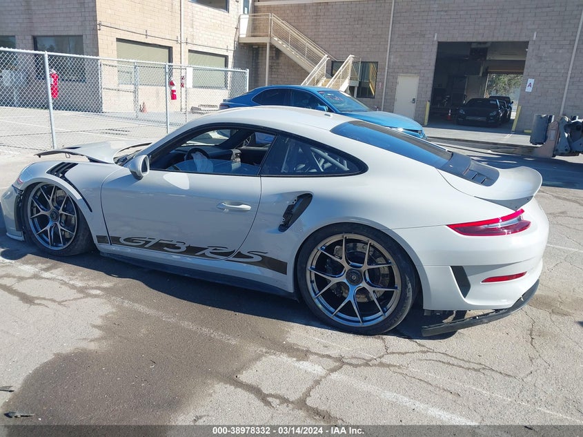 VIN WP0AF2A94KS164936 2019 PORSCHE 911 GT3 RS