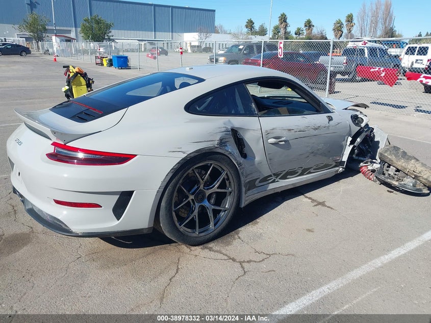 VIN WP0AF2A94KS164936 2019 PORSCHE 911 GT3 RS