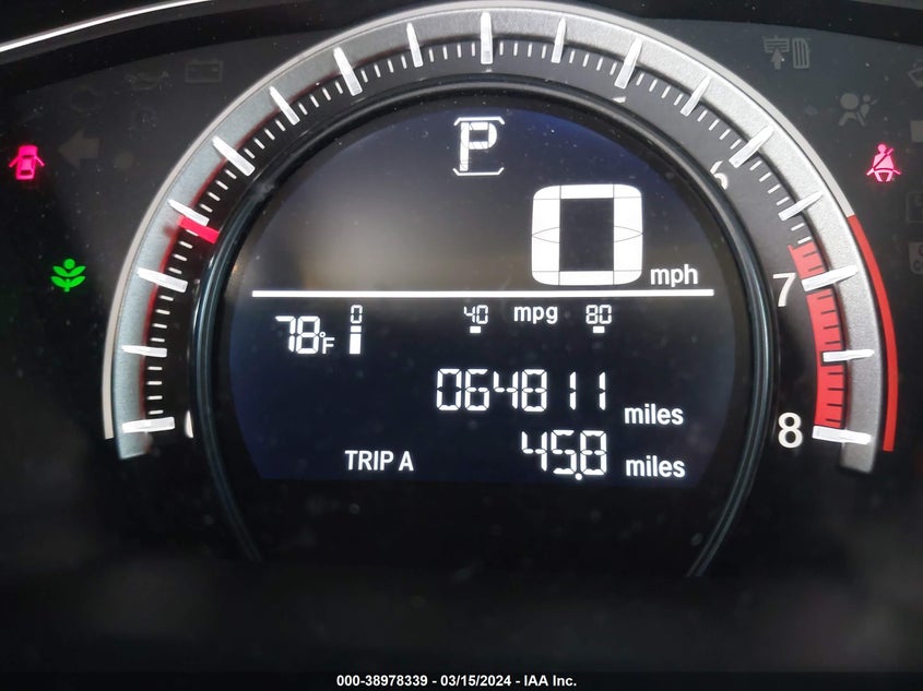 2017 HONDA CIVIC LX - 19XFC2F51HE034239