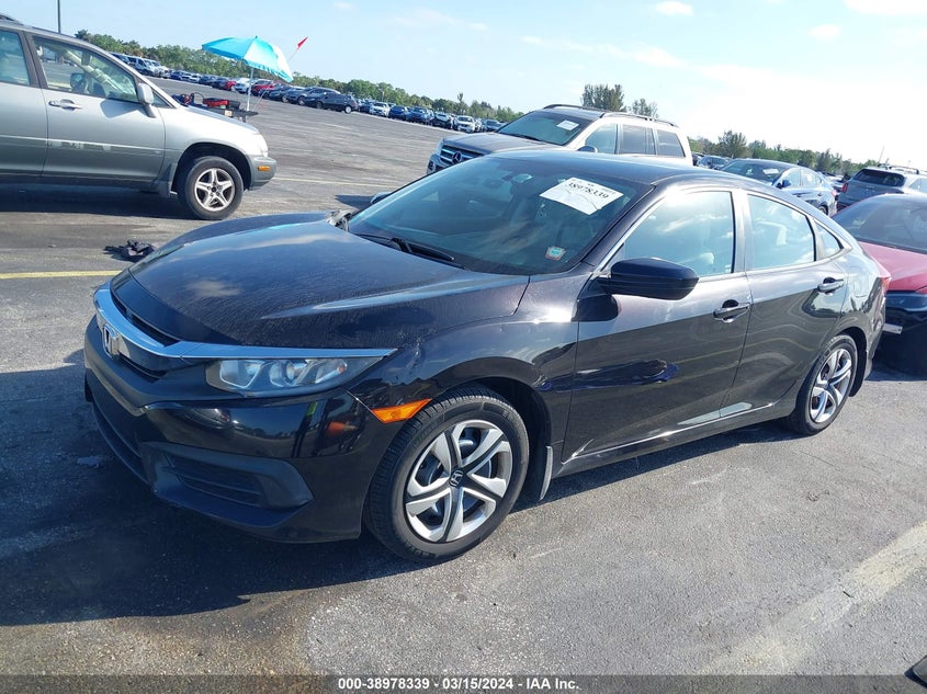 2017 HONDA CIVIC LX - 19XFC2F51HE034239