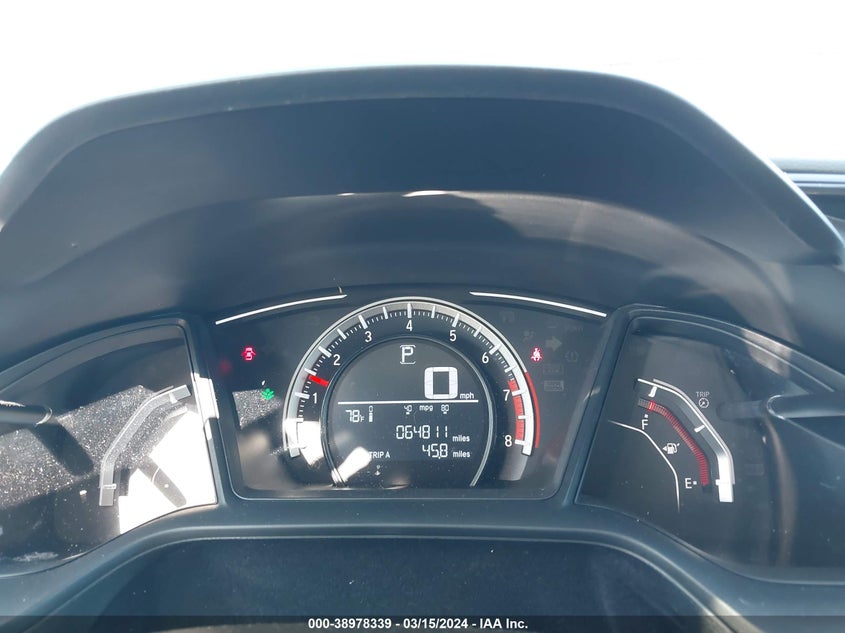 2017 HONDA CIVIC LX - 19XFC2F51HE034239