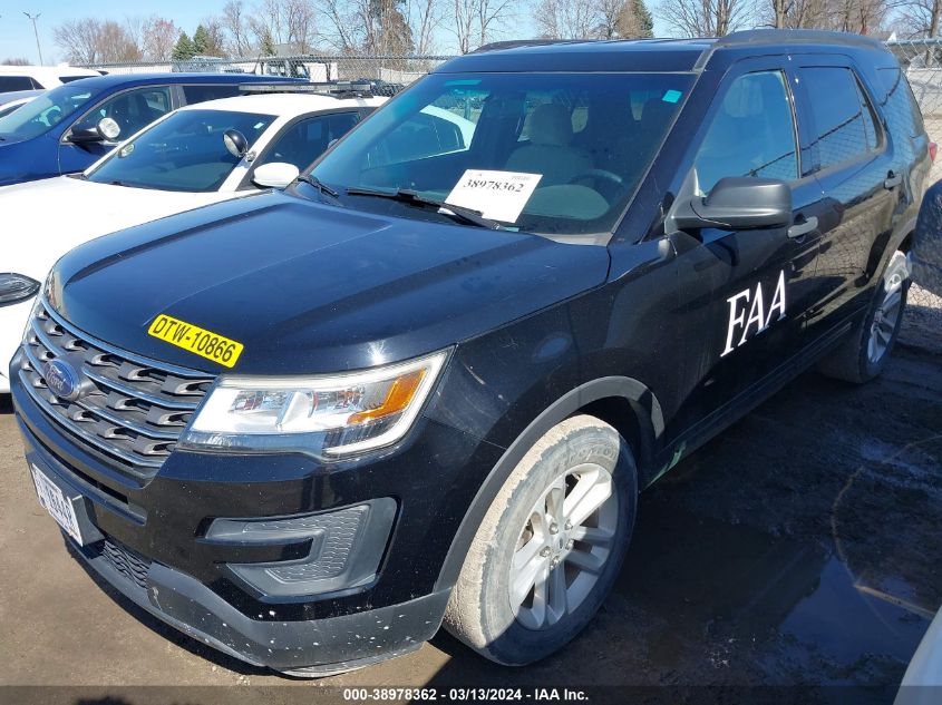 2016 Ford Explorer VIN: 1FM5K8B86GGA48021 Lot: 38978362