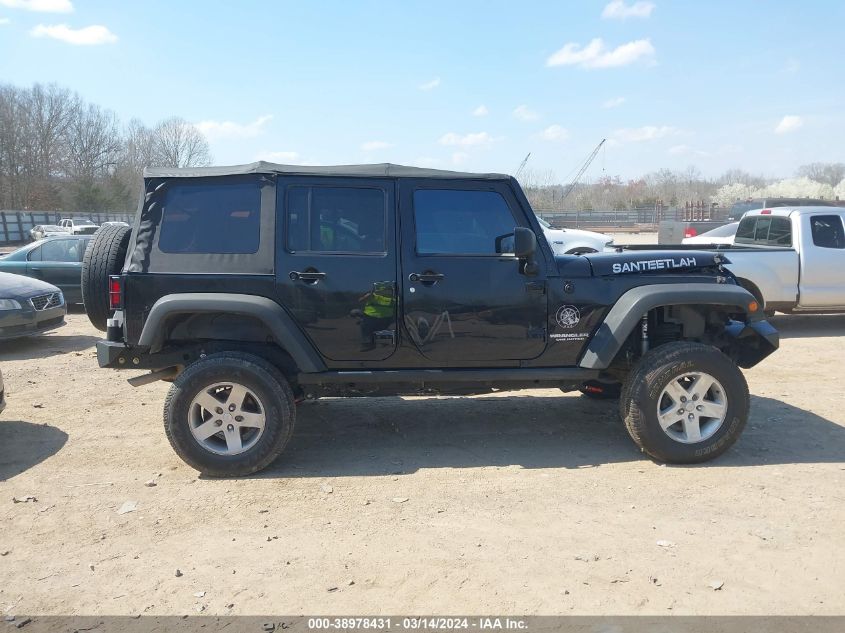 2012 Jeep Wrangler Unlimited Rubicon VIN: 1C4BJWFG9CL274667 Lot: 38978431