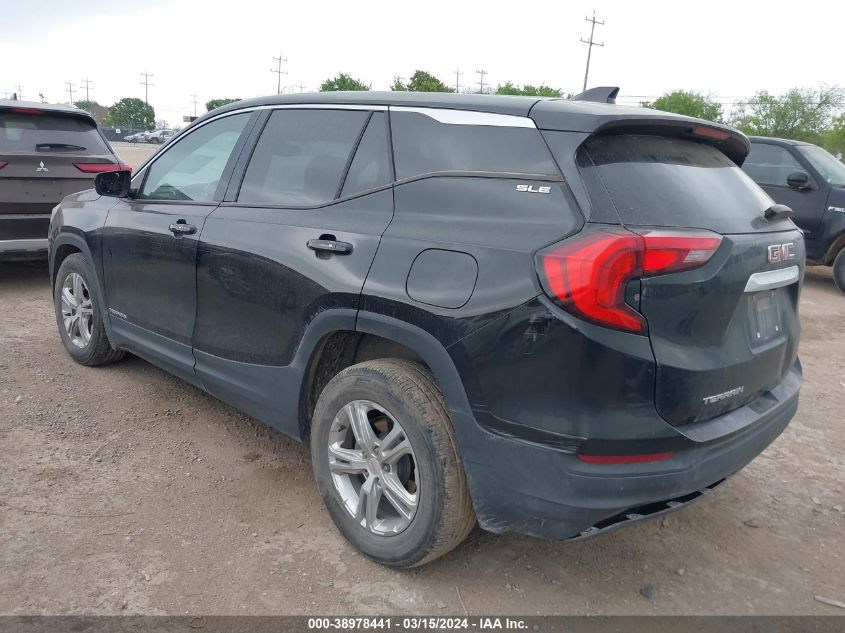 2019 GMC Terrain Sle VIN: 3GKALMEV9KL357601 Lot: 38978441