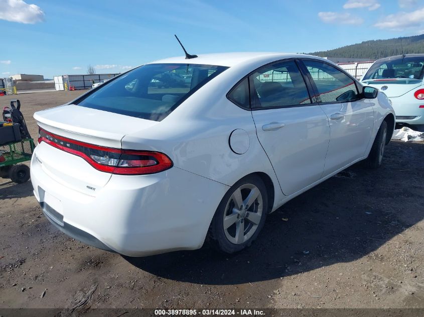 2016 Dodge Dart Sxt VIN: 1C3CDFBB9GD762110 Lot: 38978895