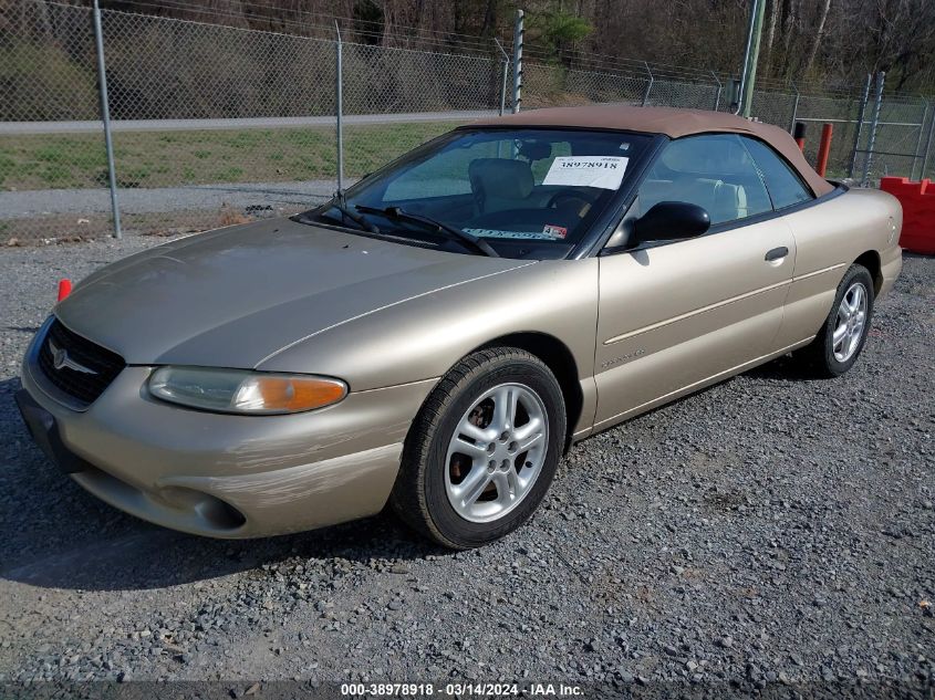 3C3EL45H8XT589853 | 1999 CHRYSLER SEBRING