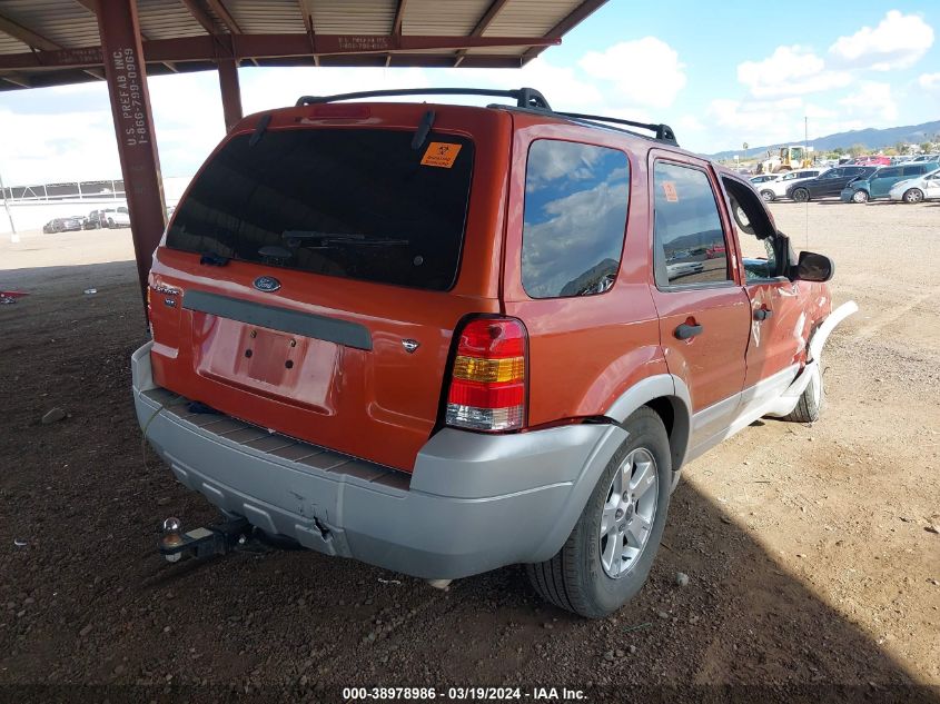 2007 Ford Escape Xlt/Xlt Sport VIN: 1FMYU03187KA06280 Lot: 38978986