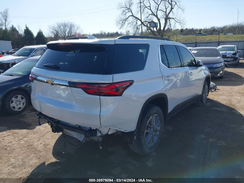 2022 Chevrolet Traverse Fwd Lt Cloth VIN: 1GNERGKW6NJ168921 Lot: 38979094