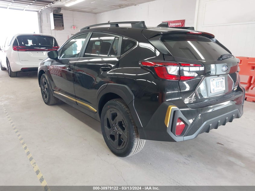 2024 SUBARU CROSSTREK 2.5L H-4 DI, DOHC, V(VIN: 4S4GUHF69R3773876