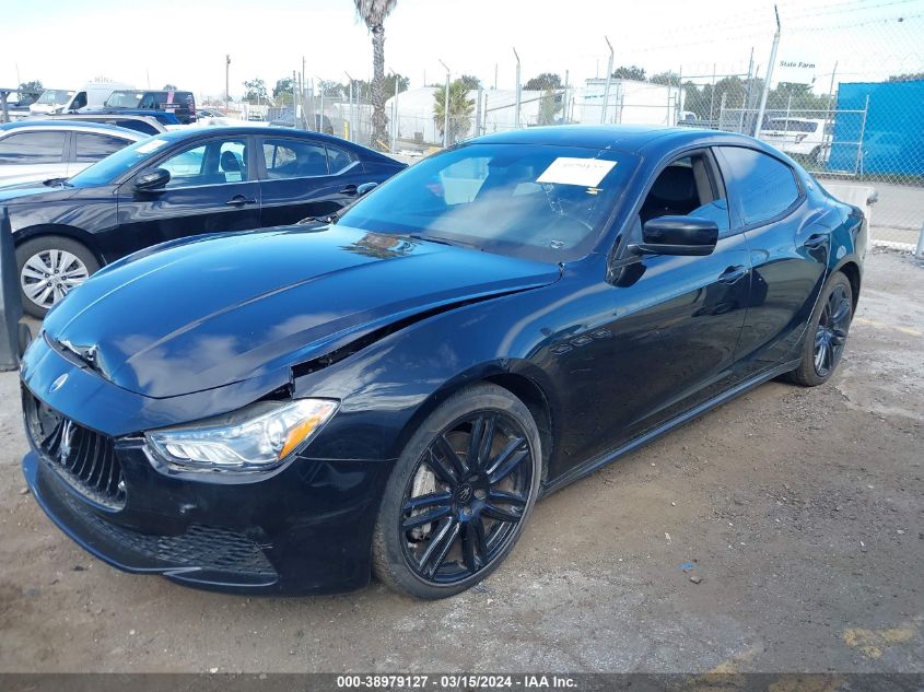 2014 Maserati Ghibli VIN: ZAM57XSA0E1082096 Lot: 38979127