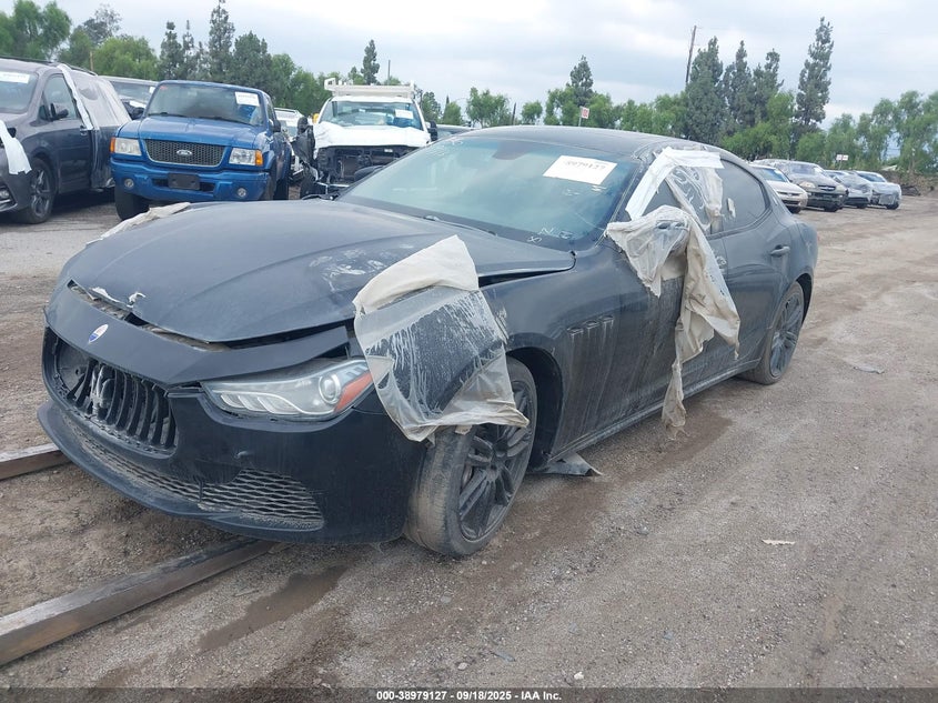 Vin: zam57xsa0e1082096, lot: 39462795, maserati ghibli 20142