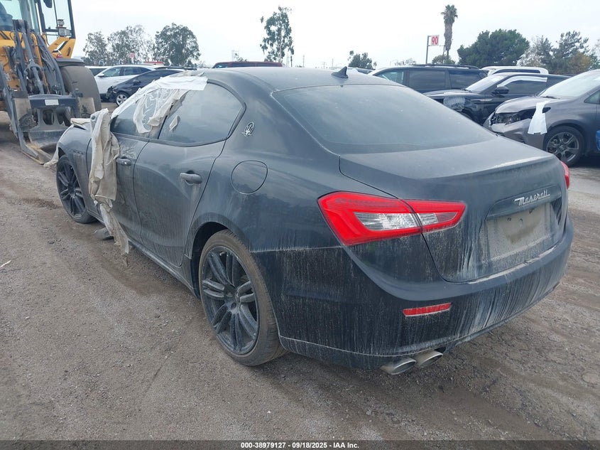 Vin: zam57xsa0e1082096, lot: 39462795, maserati ghibli 20143