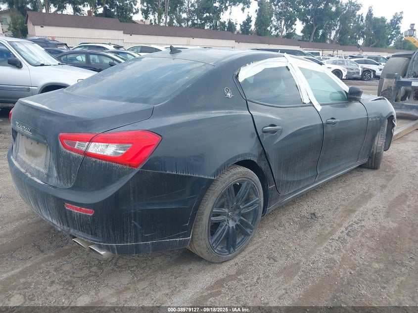 Vin: zam57xsa0e1082096, lot: 39462795, maserati ghibli 20144