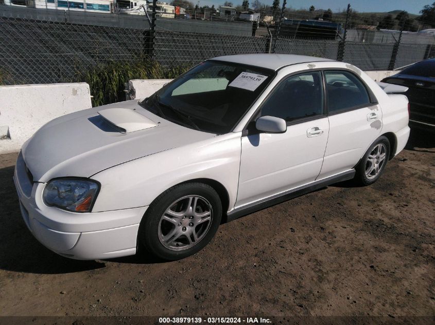 2004 Subaru Impreza Wrx VIN: JF1GD29694G519718 Lot: 38979139