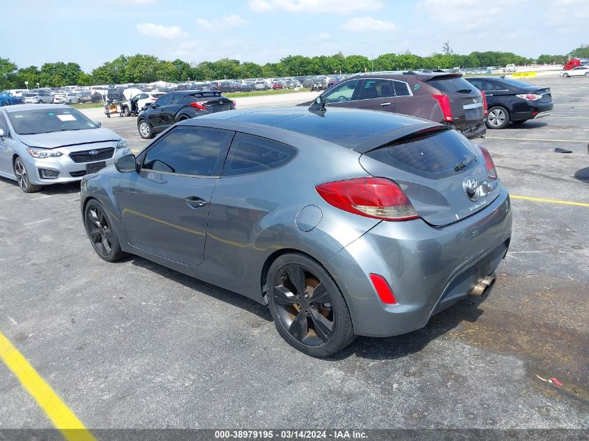 KMHTC6AD9DU108944 | 2013 HYUNDAI VELOSTER