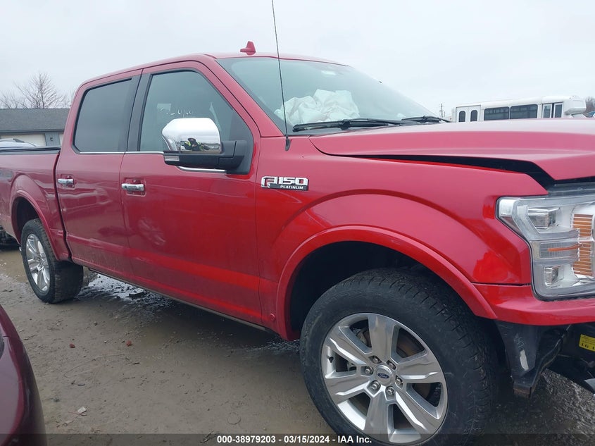 VIN 1FTEW1E43LFA78313 2020 FORD F-150 PLATINUM