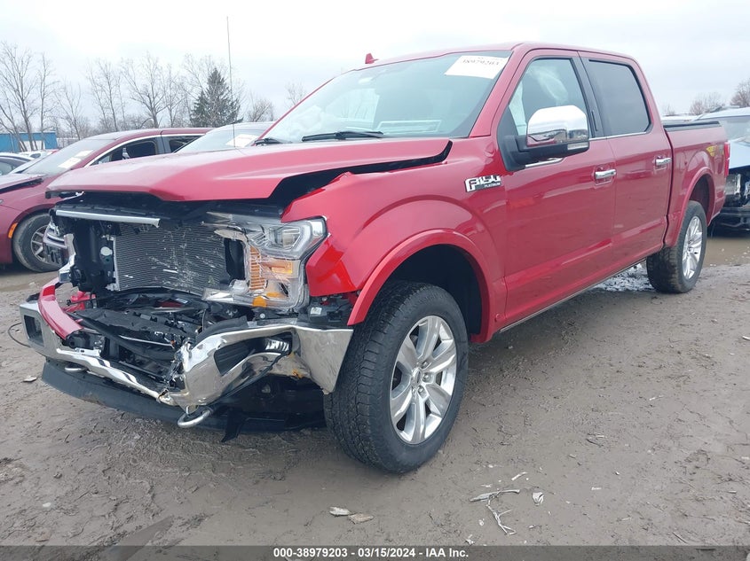 VIN 1FTEW1E43LFA78313 2020 FORD F-150 PLATINUM