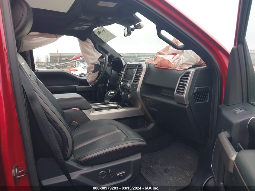 VIN 1FTEW1E43LFA78313 2020 FORD F-150 PLATINUM