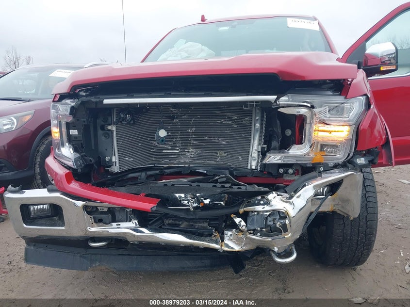 VIN 1FTEW1E43LFA78313 2020 FORD F-150 PLATINUM