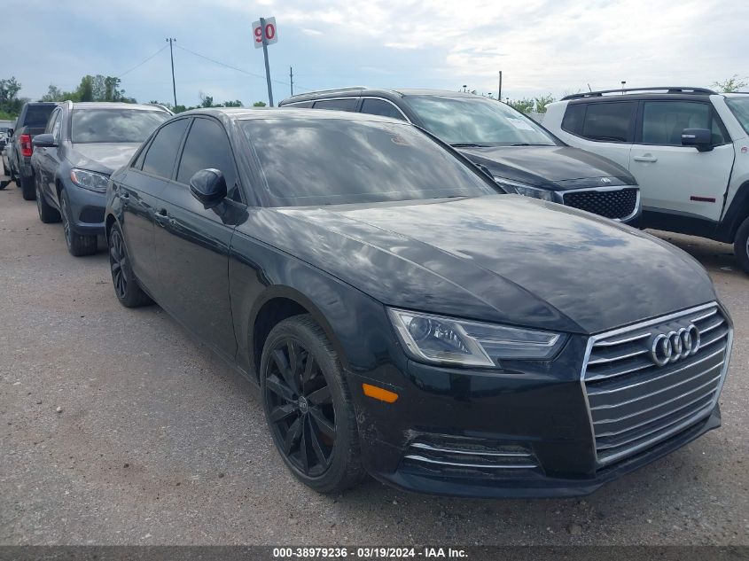 2018 AUDI A4 - WAULMAF41JA070567