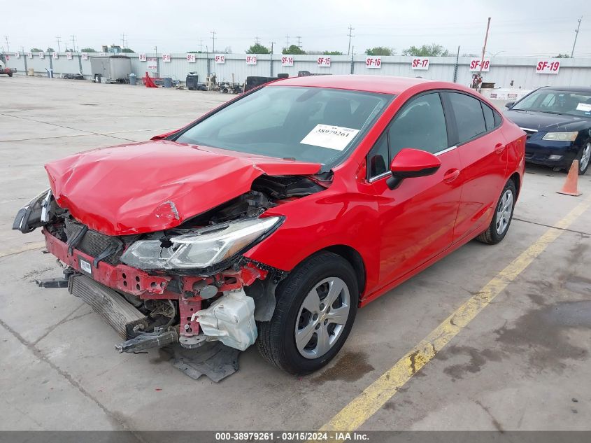 2018 Chevrolet Cruze Ls Auto VIN: 1G1BC5SM9J7145276 Lot: 38979261