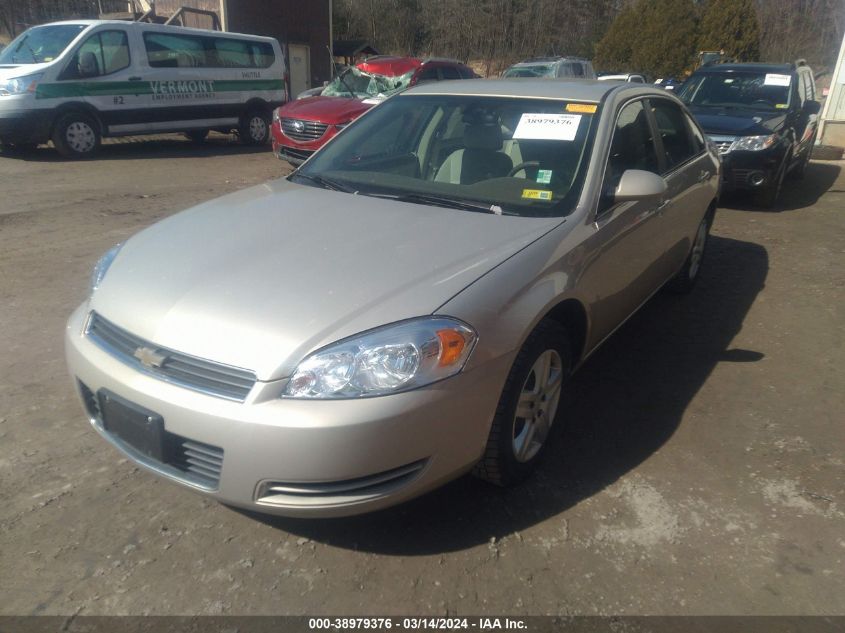 2G1WB58K481284779 | 2008 CHEVROLET IMPALA