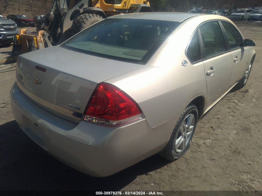 2G1WB58K481284779 | 2008 CHEVROLET IMPALA