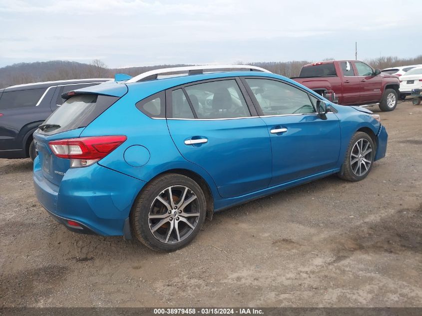 4S3GTAU65J3709579 2018 Subaru Impreza 2.0I Limited