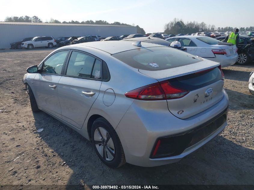 2017 Hyundai Ioniq Hybrid Blue VIN: KMHC65LC8HU030409 Lot: 38979492