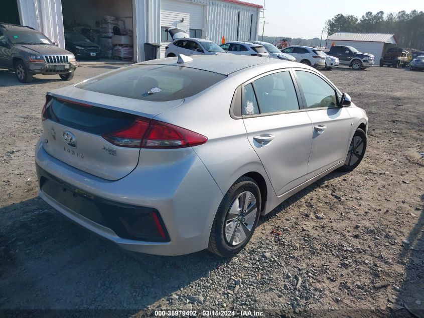 2017 Hyundai Ioniq Hybrid Blue VIN: KMHC65LC8HU030409 Lot: 38979492