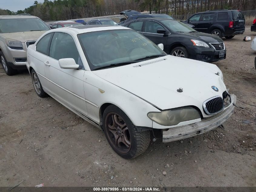 2004 BMW 330Ci VIN: WBABD53434PL14809 Lot: 38979595