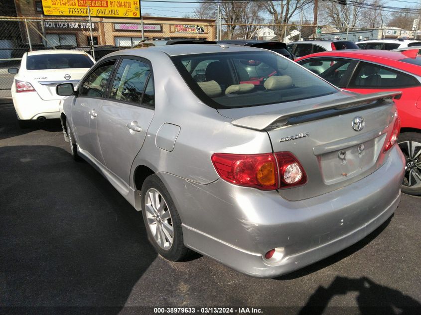 2T1BU40E59C009456 | 2009 TOYOTA COROLLA