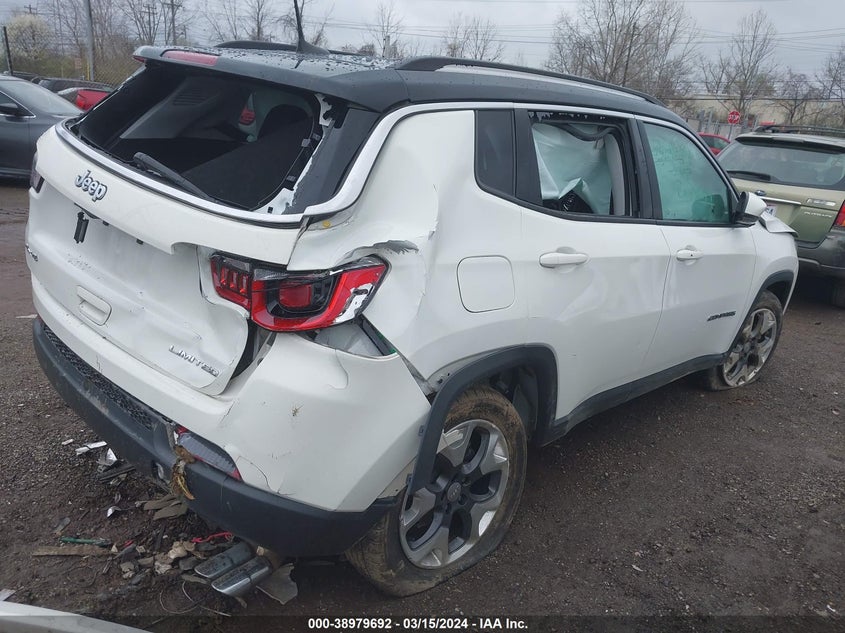 VIN 3C4NJDCB2JT423416 2018 JEEP COMPASS LIMITED