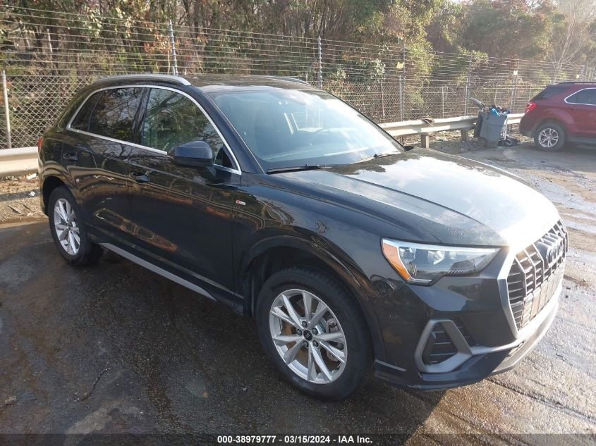 VIN WA1DECF31M1031449 2021 AUDI Q3 no.1