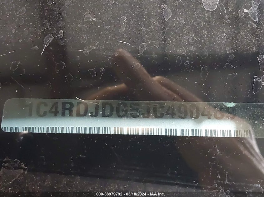 2018 DODGE DURANGO GT AWD - 1C4RDJDG5JC490489