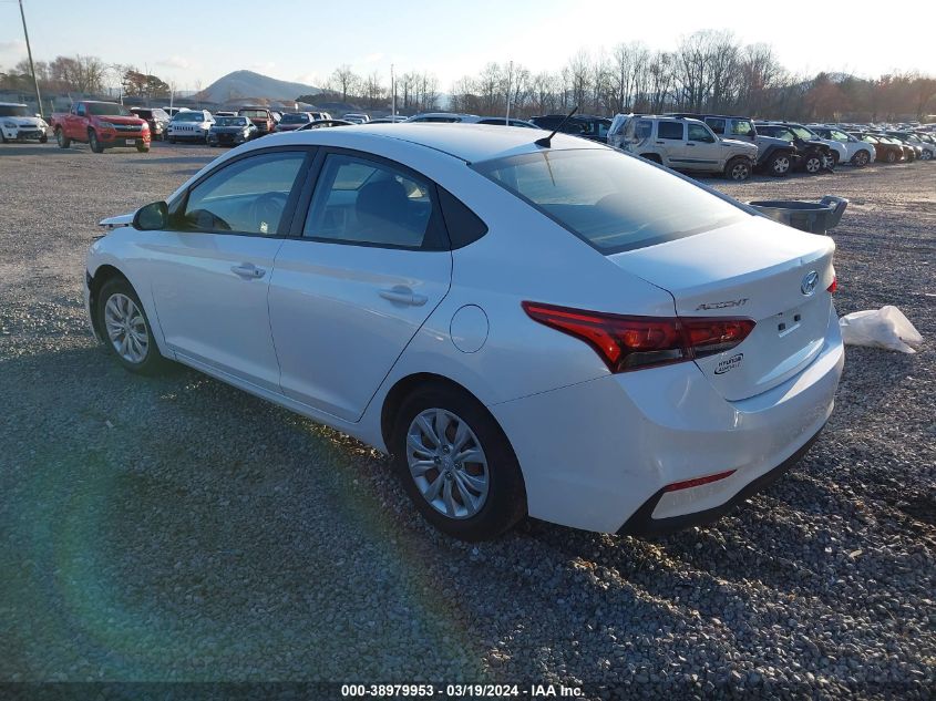 2020 Hyundai Accent Se VIN: 3KPC24A64LE104455 Lot: 38979953