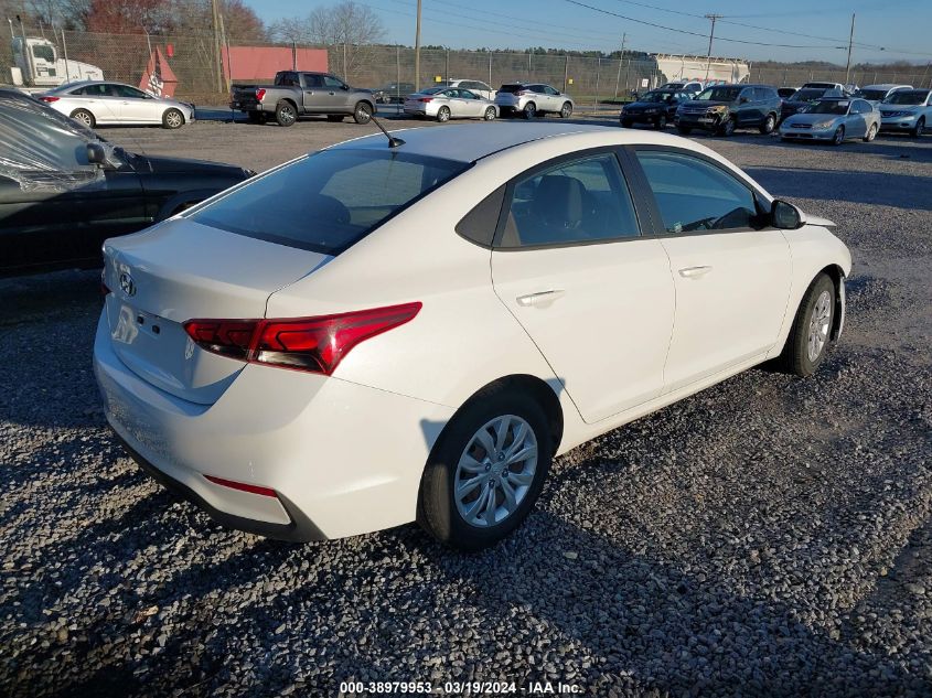 2020 Hyundai Accent Se VIN: 3KPC24A64LE104455 Lot: 38979953