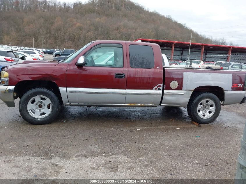 2000 GMC Sierra 1500 Sle VIN: 1GTEK19T9YE188325 Lot: 38980039