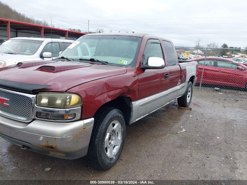 2000 GMC Sierra 1500 Sle VIN: 1GTEK19T9YE188325 Lot: 38980039