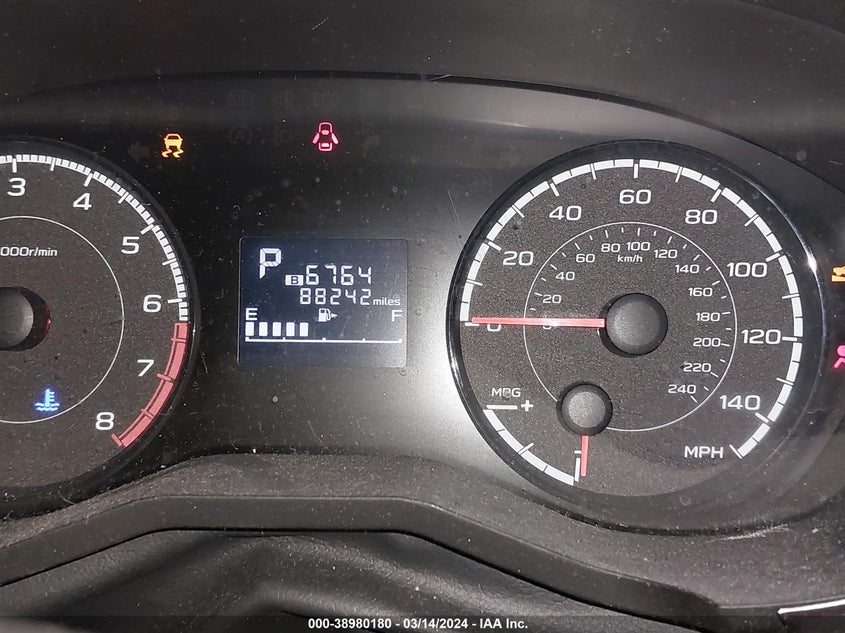 VIN JF2GTACC5K8360646 2019 SUBARU CROSSTREK 2.0I PREMIUM