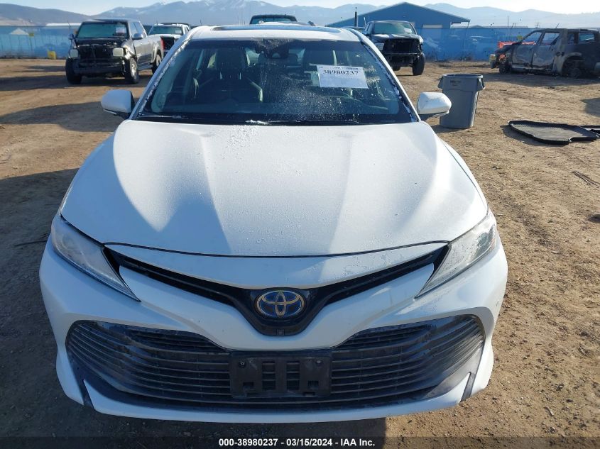 2018 Toyota Camry Hybrid Xle VIN: 4T1B21HK4JU003147 Lot: 38980237