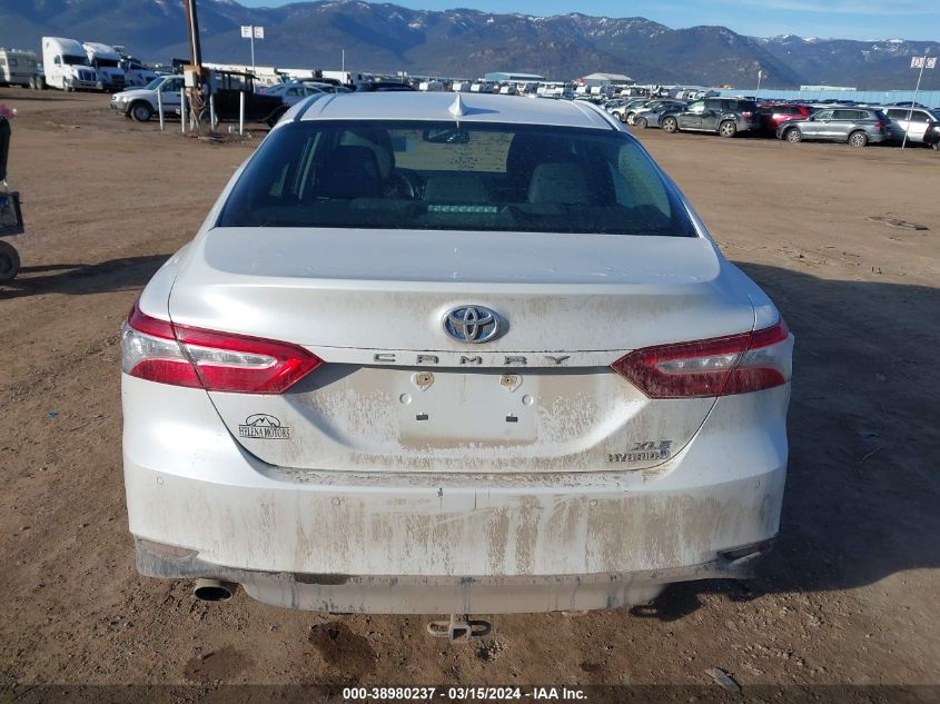 2018 Toyota Camry Hybrid Xle VIN: 4T1B21HK4JU003147 Lot: 38980237