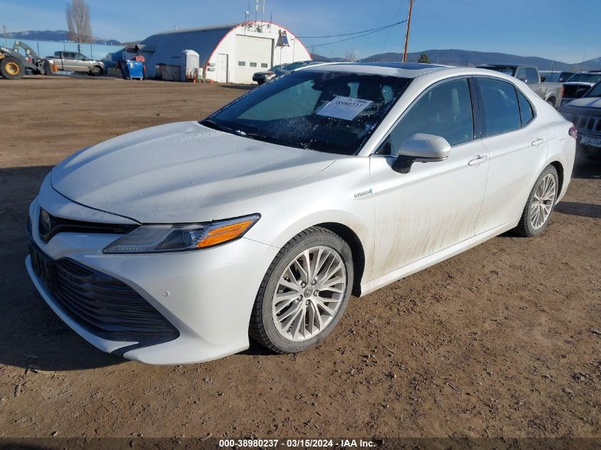 2018 Toyota Camry Hybrid Xle VIN: 4T1B21HK4JU003147 Lot: 38980237