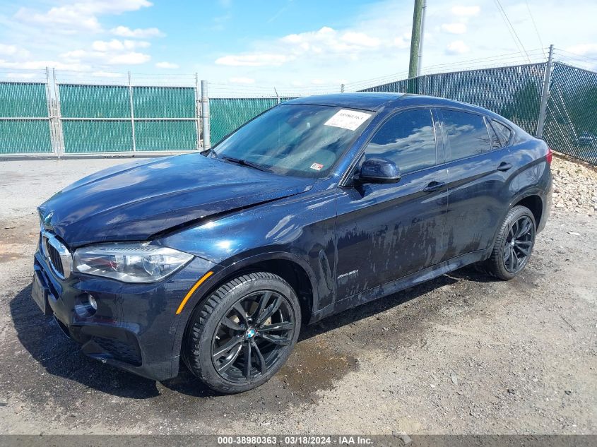 VIN 5UXKU2C50J0X50367 2018 BMW X6, Xdrive35I no.2