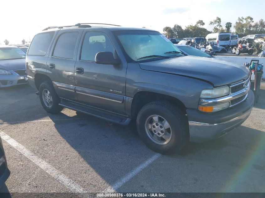 2002 Chevrolet Tahoe Ls VIN: 1GNEC13V22R306701 Lot: 38980376