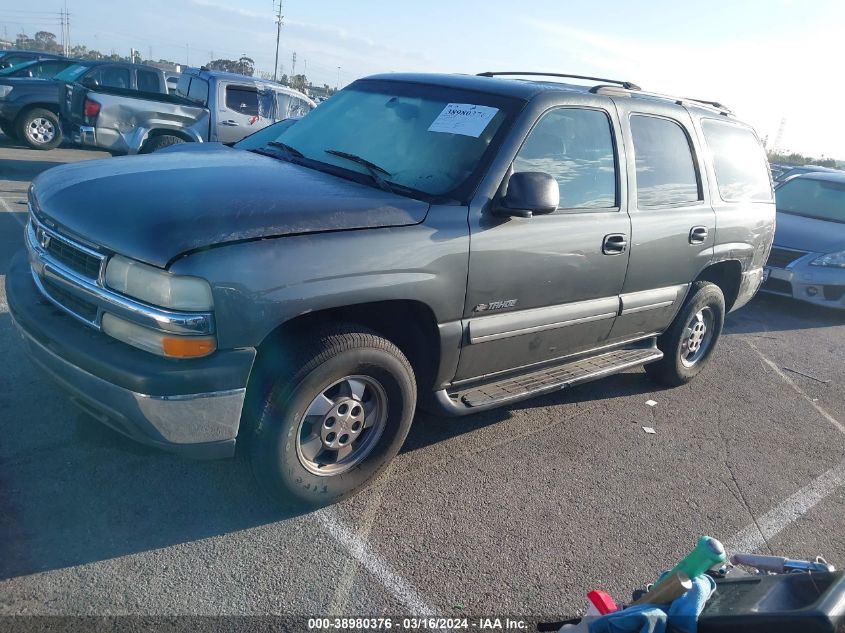 2002 Chevrolet Tahoe Ls VIN: 1GNEC13V22R306701 Lot: 38980376